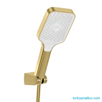 Gold Hortumlu El Duşu Seti