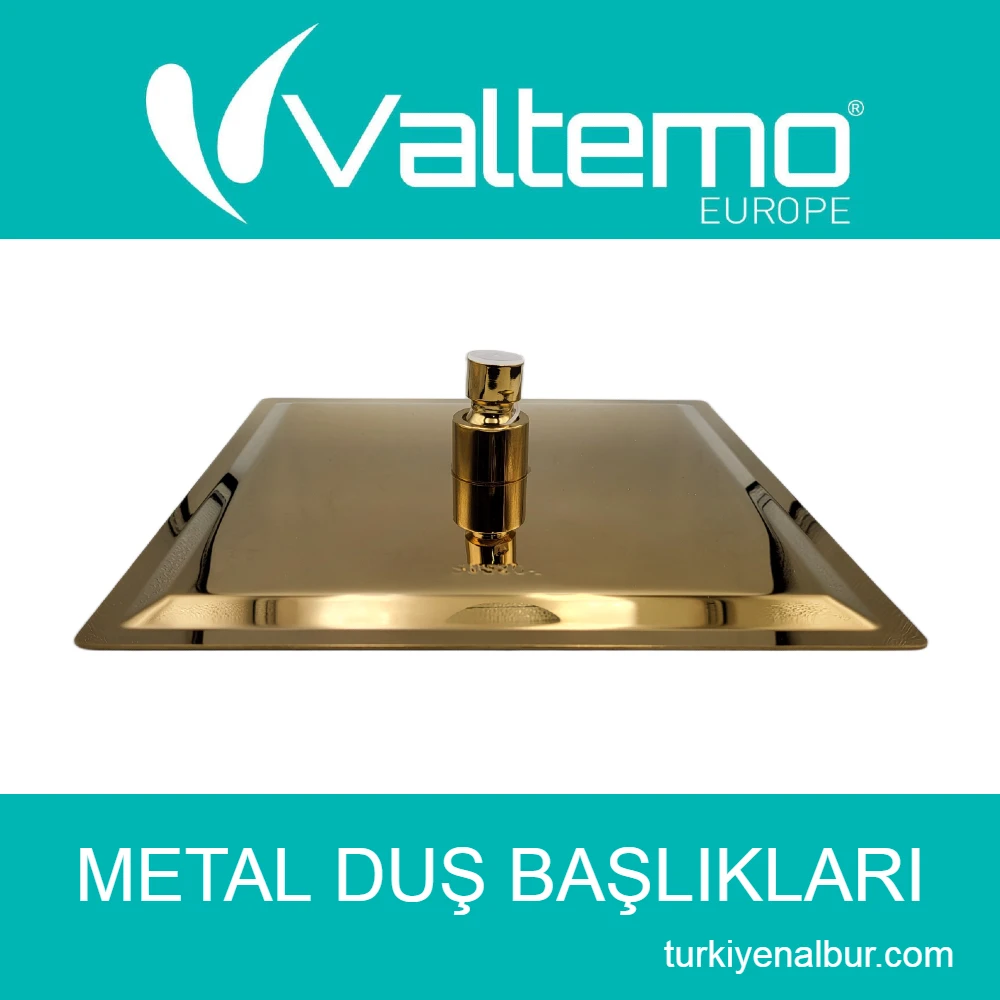 Valtemo Metal Duş Başlıkları
