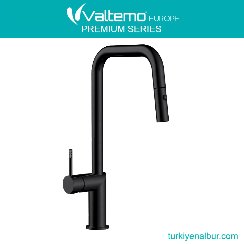 spiral-hortumlu-mat-siyah-mutfak-eviye-bataryasi-vm-2145 Spiral Hortumlu Mat Siyah Mutfak Eviye Bataryası