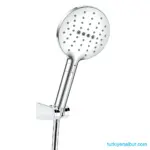 Valtemo Botega Krom Büyük Boy El Duşu Seti + NeoFlex PVC Patlamaz Hortumlu (VS-7618) 21 valtemo-botega-vs-7618-krom-el-dusu-seti-hortumlu