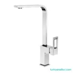 Valtemo Quatro Seri VM-1141 Modeli Krom Renk Mutfak Eviye Bataryası