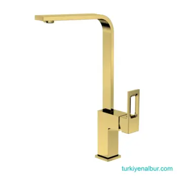 Valtemo Quatro VM-1143 Shiny Gold Mutfak Eviye Bataryası