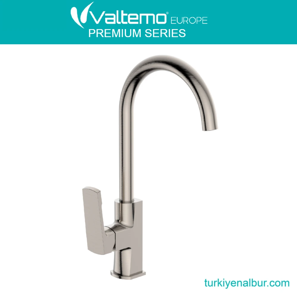 valtemo-valentini-fircali-nikel-mutfak-eviye-bataryasi-vm-2421 Valtemo Valentini Fırçalı Nikel Mutfak Eviye Bataryası VM-2421