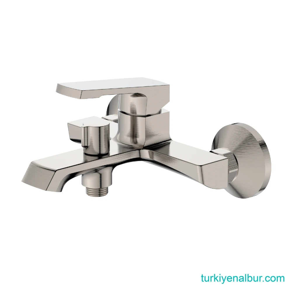 valtemo-valentini-vm-2411-brushed-nickel-banyo-bataryasi Valtemo Valentini VM-2411 Brushed Nickel (Fırçalı Nikel) Banyo Bataryası