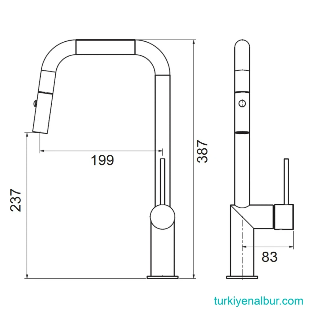 valtemo-vario-mat-siyah-mutfak-eviye-bataryasi-olculeri-ve-boyutu-vm-2145 Valtemo VM-2145 Vario Mat Siyah Mutfak Eviye Bataryası Ölçüleri ve Boyut Görseli