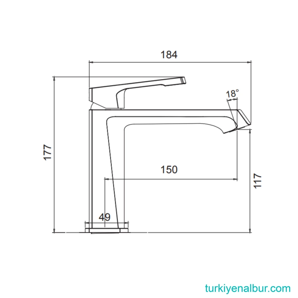 valtemo-vm-2401-valentini-lavabo-bataryasi-olculeri-boyutu Valtemo VM-2401 Valentini Lavabo Batarya Ölçüleri, Boyutu