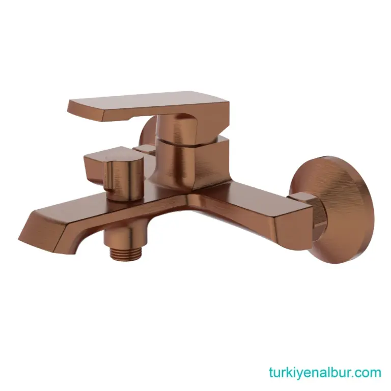 Valtemo Valentini Brushed Bronze Banyo Bataryası (VM-2412)