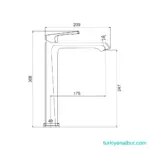 valtemo-vm-2431-valentini-uzun-brushed-nickel-canak-lavabo-bataryasi