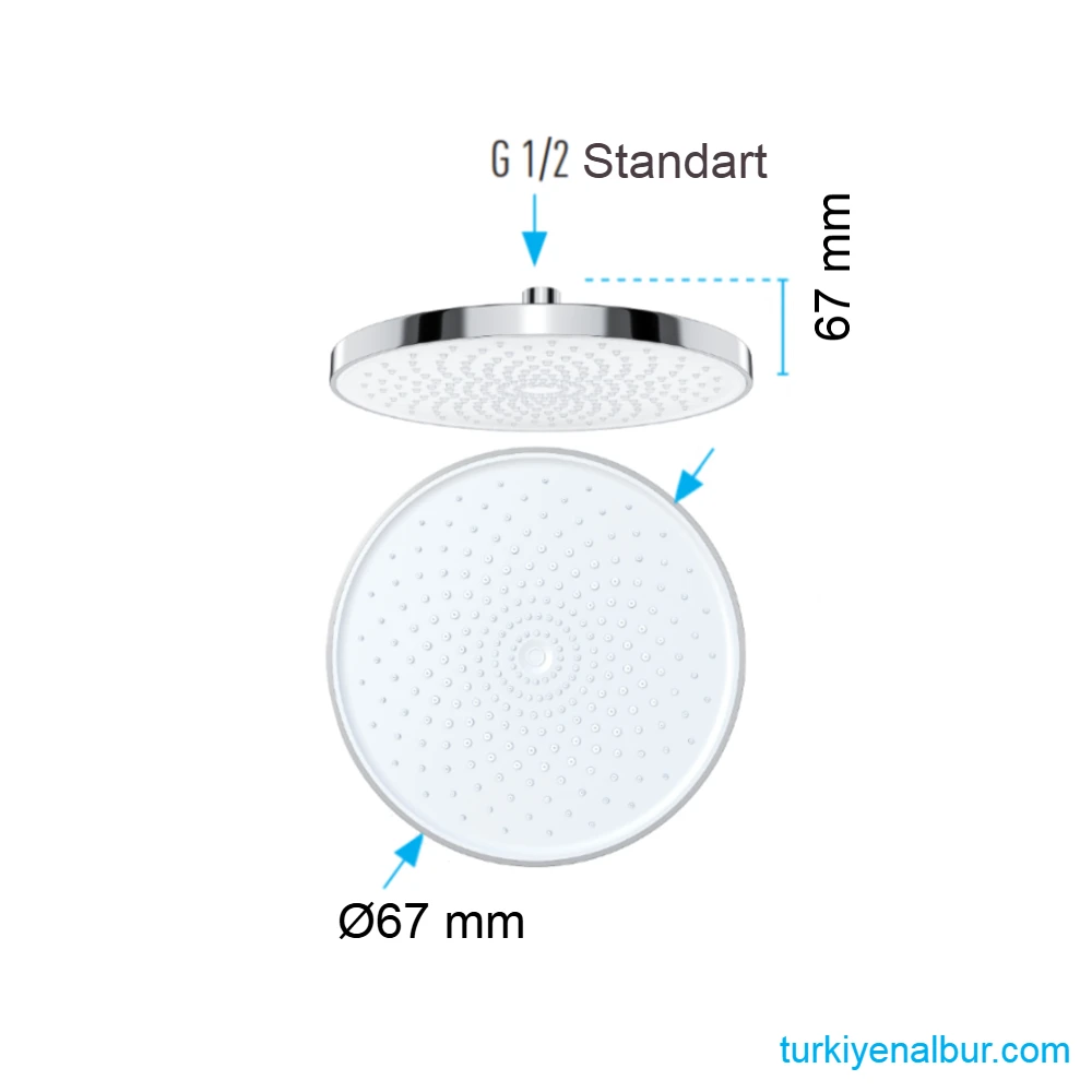valtemo-vs-9495-tepe-dus-basligi-olculeri-boyutu Valtemo VS-9495 Tepe Duş Başlığı Ölçüleri, Boyutu
