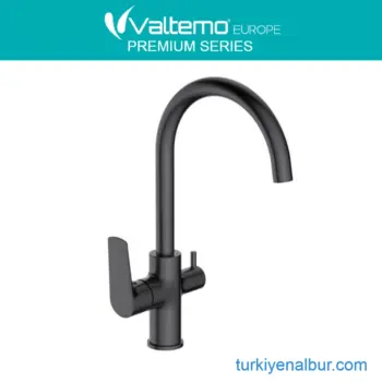 Art Gray Antrasit Arıtıcılı Mutfak Eviye Bataryası - Valtemo Versa VM-2543