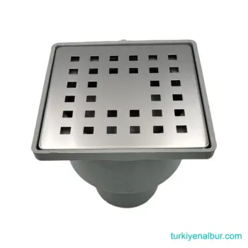 Romena RM-6005 10x10 cm 50'lik Metal Izgaralı Alttan Çıkış Yer Süzgeci
