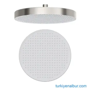 Valtemo Bigart VS-9987 Brushed (Fırçalanmış) Nikel Tepe Duş Seti Başlığı