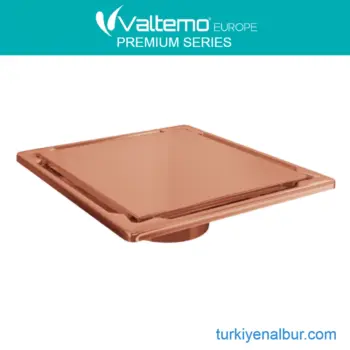 Valtemo InoX Trendy Bronze Yer Süzgeci VFD-762115 Banyo Gideri