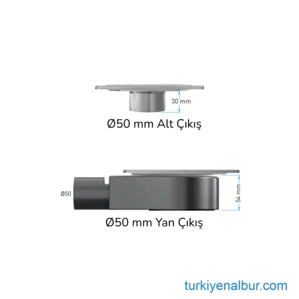 Valtemo Inox Trendy Yer Süzgeci Ölçüleri ve Boyutu