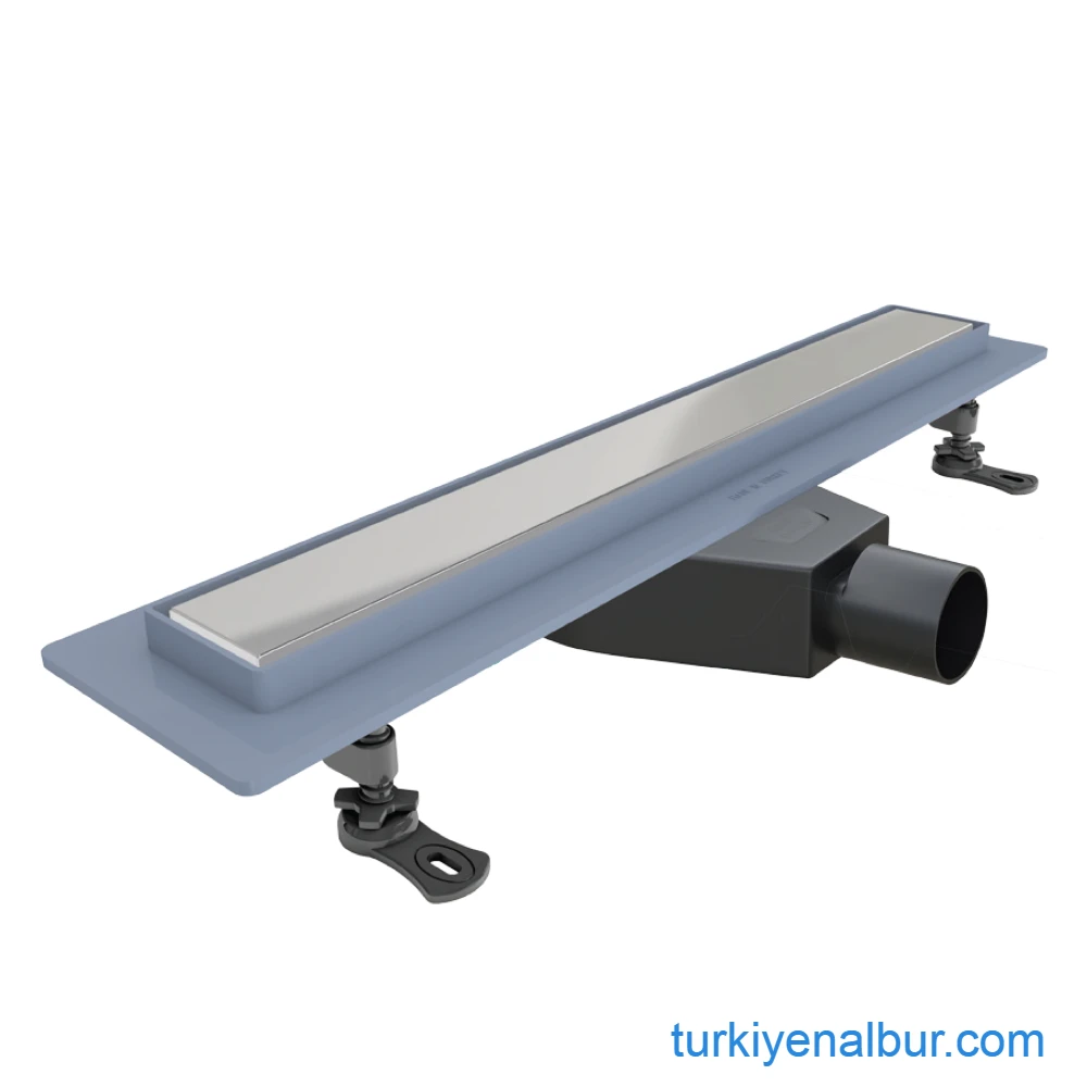 valtemo-starline-trendy-30-cm-seramik-uyumlu-dus-kanali Valtemo Starline Trendy Düz Metal Görünüm İnox Çift Yönlü Seramik Uyumlu Lineer Duş Kanalı