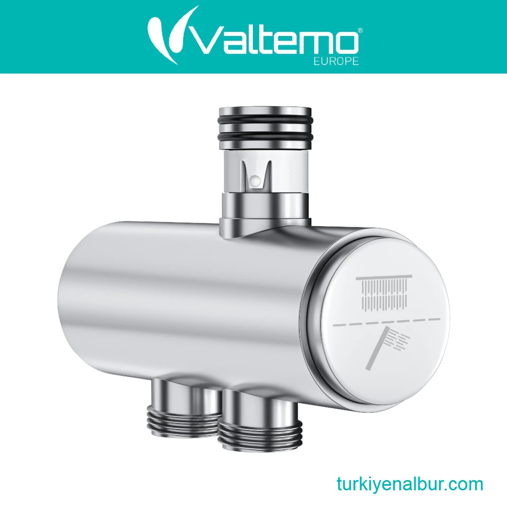 valtemo-vs-308-mat-krom-butonlu-yonlendirici Valtemo VS-308 Mat Krom Butonlu Yönlendirici
