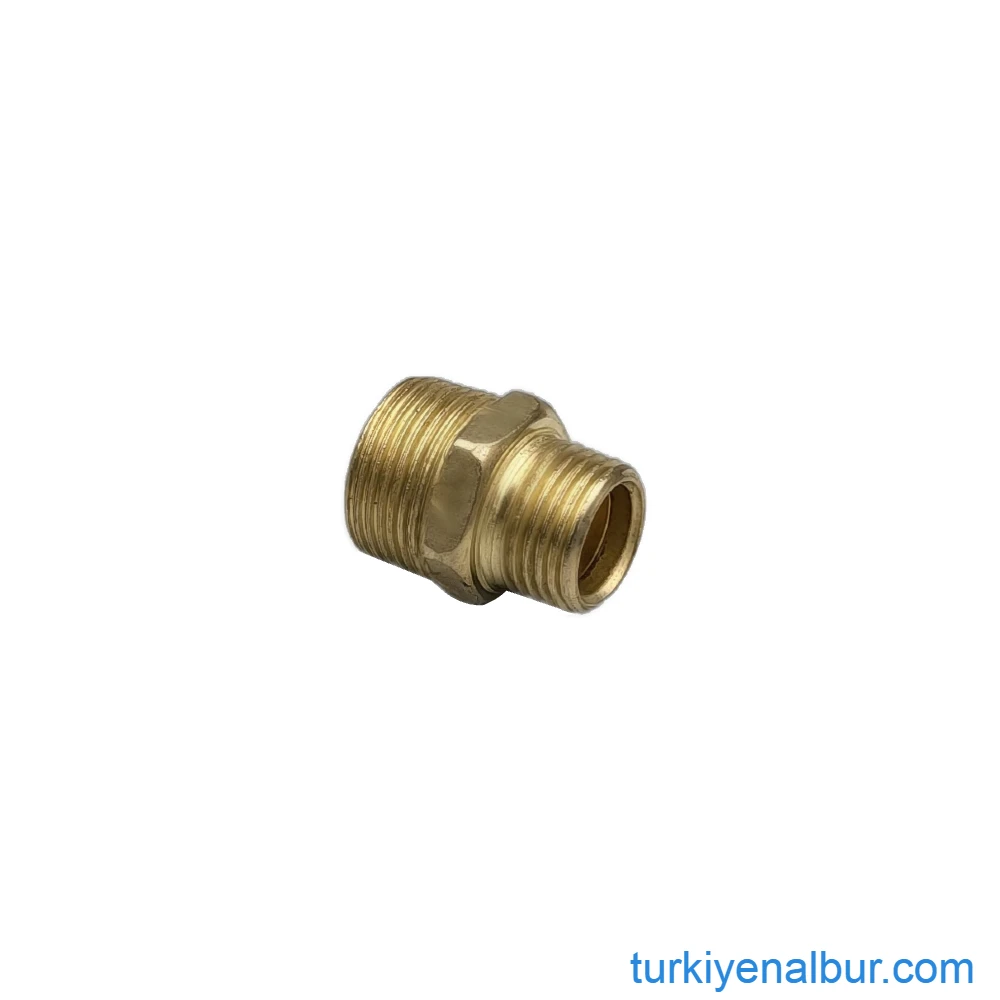 1-2-x-3-8-orantili-nipel-ara-baglanti-nipeli-aparati-rm-9501 1/2 x 3/8 Orantili Nipel Ara Bağlantı Aparatı