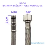romena-rm-9302-50cm-kısa-uclu-batarya-baglanti-flexi