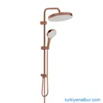 Bronz Yağmurlama Robot Duş Seti