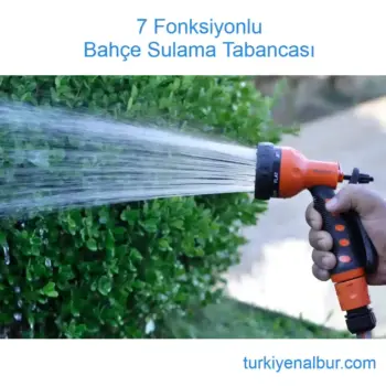 7 Fonksiyonlu Bahçe Sulama Tabancası