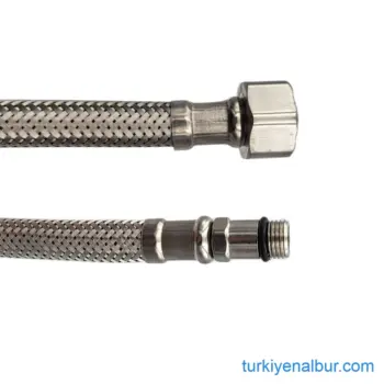 Romena RM-9303 1 Metre (100 cm) Batarya Bağlantı Hortumu, Normal Kısa Flex Batarya Hortumu