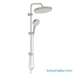 Valtemo Brushed Nickel Fırçalanmış Nikel Yağmurlama Robot Duş Seti VS-2922