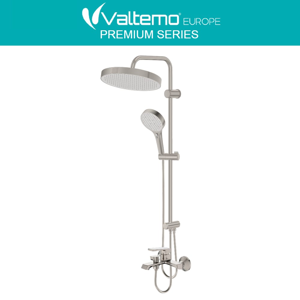 valtemo-vs-3194-valentini-brushed-nickel-rain-duş-seti Valtemo VS-3194 Valentini Brushed Nickel Rain Duş Seti