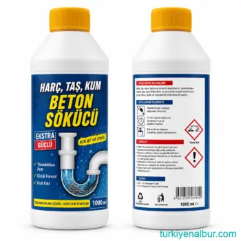 Beton harç sökücü kullanım talimatı