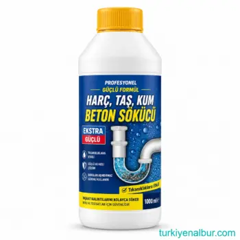 Beton Harç Sökücü Sifon Gider Tıkanıklık Açıcı 1000ml