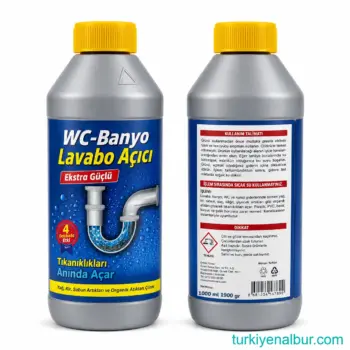 Lavabo WC Gider Tıkanıklık Açıcı