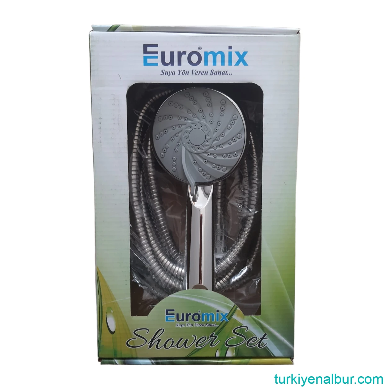 euromix-minimal-em004-mini-boy-hortumlu-el-dusu-seti-em004 Euromix El Duşu Kutu Fotoğrafı
